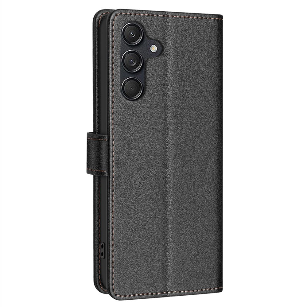 BINFEN COLOR BF32 For Samsung Galaxy A56 5G Leather Case Wallet RFID Blocking Phone Cover