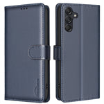 BINFEN COLOR BF32 For Samsung Galaxy A56 5G Leather Case Wallet RFID Blocking Phone Cover