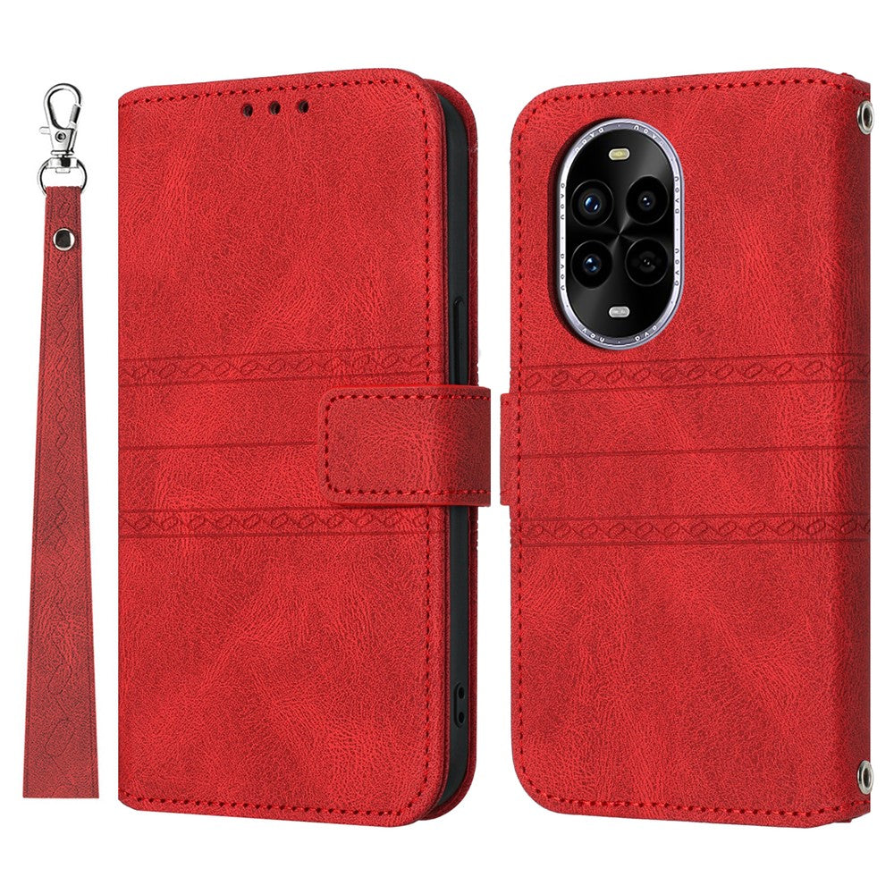 For Huawei nova 13 Pro 5G Case Wallet Skin-Touch Leather Imprinted Phone Cover