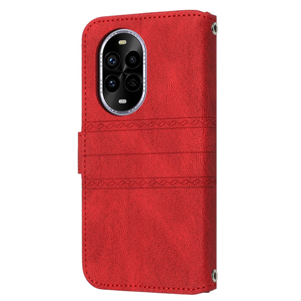 For Huawei nova 13 Pro 5G Case Wallet Skin-Touch Leather Imprinted Phone Cover