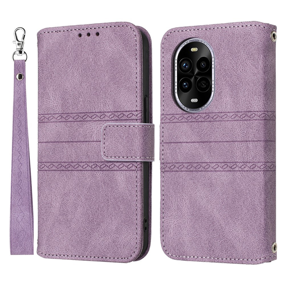 For Huawei nova 13 Pro 5G Case Wallet Skin-Touch Leather Imprinted Phone Cover