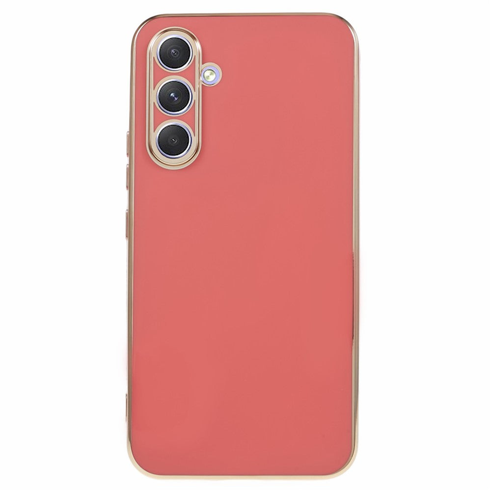 For Samsung Galaxy A16 4G / 5G Case TPU Slim Fit Shockproof Phone Cover 6D Electroplating