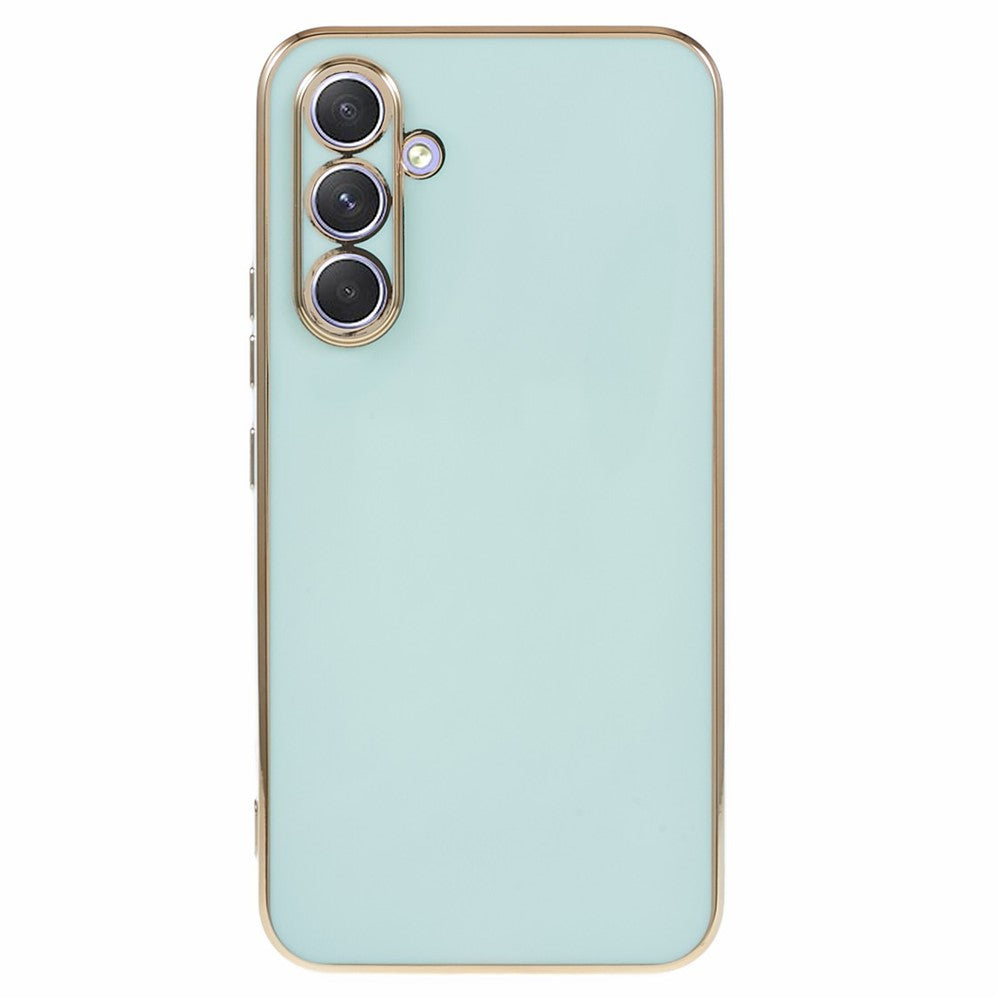 For Samsung Galaxy A56 5G Case TPU Slim Fit Shockproof Phone Cover 6D Electroplating