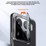 For Xiaomi 15 Pro Case with Lens Guard Kickstand Anti Drop TPU+PU Phone Back Cover