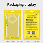 MOFI For Honor X60 5G Case Anti-Scratch Clear Soft TPU Phone Cover