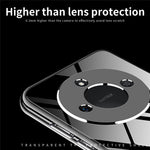 MOFI For Honor X60 5G Case Anti-Scratch Clear Soft TPU Phone Cover