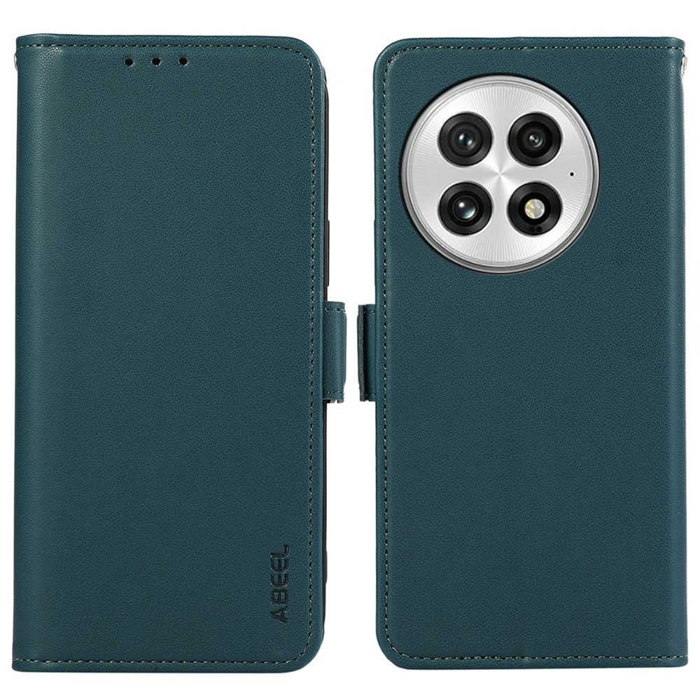 ABEEL For OnePlus 13 Case Leather Phone Cover with RFID Blocking Wallet