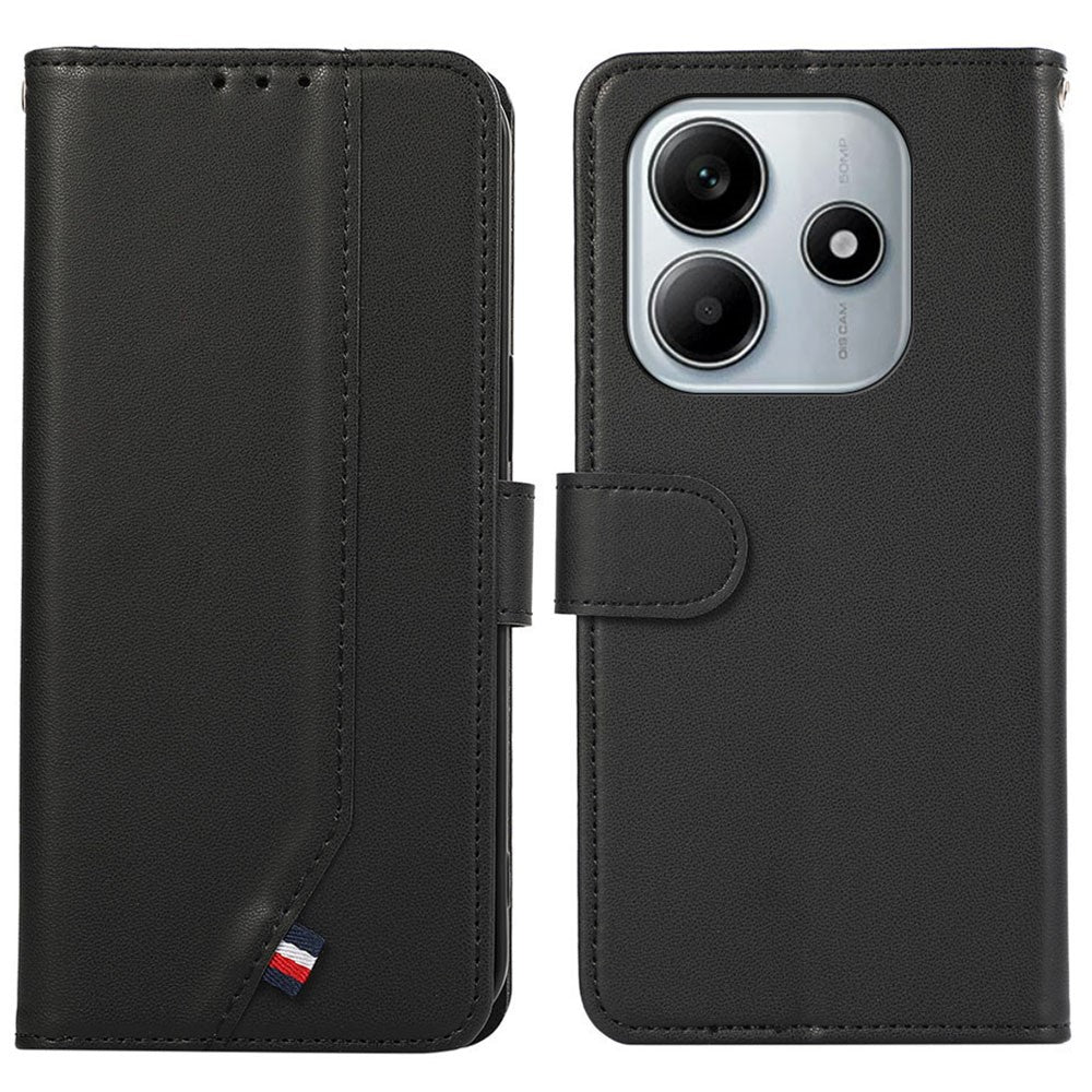For Xiaomi Redmi Note 14 4G (163.25mm) Case RFID Blocking Flip Leather Phone Cover