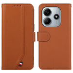 For Xiaomi Redmi Note 14 4G (163.25mm) Case RFID Blocking Flip Leather Phone Cover