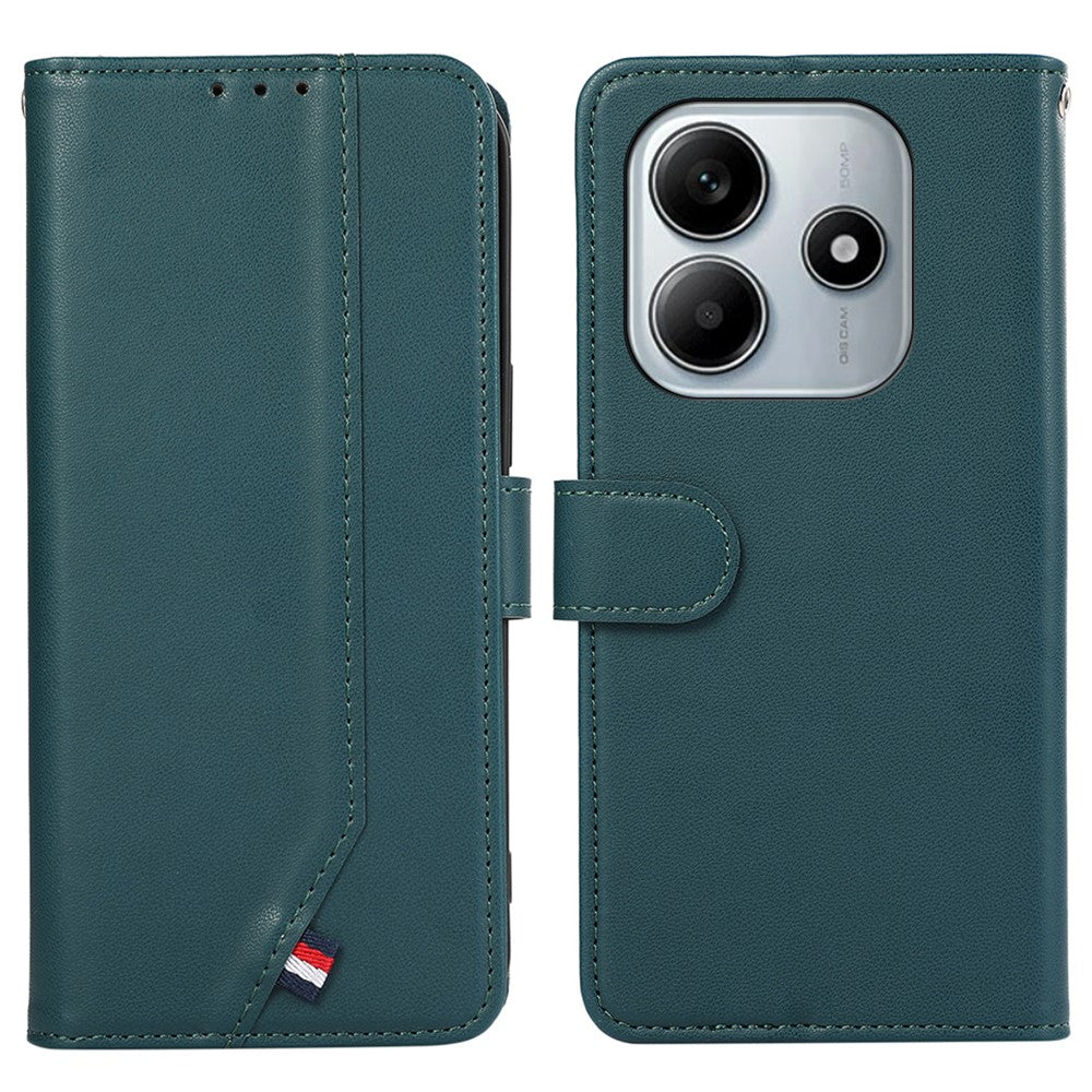 For Xiaomi Redmi Note 14 4G (163.25mm) Case RFID Blocking Flip Leather Phone Cover