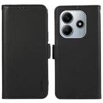 ABEEL For Xiaomi Redmi Note 14 4G (163.25mm) Case Leather Phone Cover with RFID Blocking Wallet