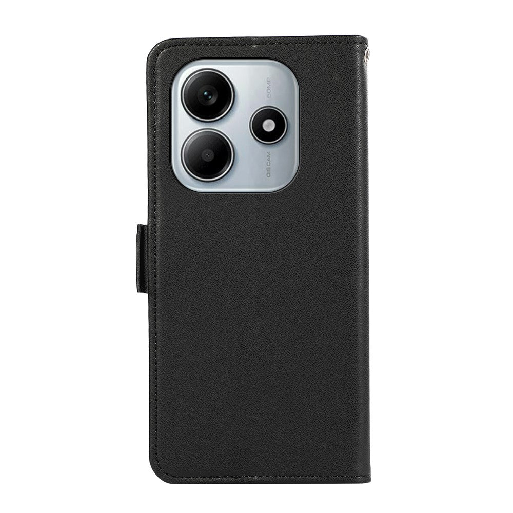 ABEEL For Xiaomi Redmi Note 14 4G (163.25mm) Case Leather Phone Cover with RFID Blocking Wallet