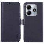 ABEEL For Xiaomi Redmi Note 14 4G (163.25mm) Case Leather Phone Cover with RFID Blocking Wallet