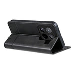 AZNS For Xiaomi 15 Pro Case Cowhide Texture PU Leather Wallet Phone Cover