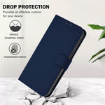 Til Samsung Galaxy A05s 4G Etui Ensfarvet Pung Læder Telefoncover med Strop