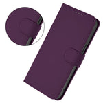 For Xiaomi 15 Pro Case Solid Color Wallet Leather Phone Cover with Strap