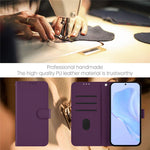 For Xiaomi 15 Pro Case Solid Color Wallet Leather Phone Cover with Strap