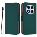 For Xiaomi Redmi Note 14 Pro+ 5G / Note 14 Pro 5G / Poco X7 5G Case Solid Color Wallet Leather Phone Cover with Strap