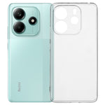 For Xiaomi Redmi Note 14 4G (163.25mm) Clear Phone Case Ultra-Thin Flexible TPU Back Cover