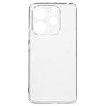 For Xiaomi Redmi Note 14 4G (163.25mm) Clear Phone Case Ultra-Thin Flexible TPU Back Cover
