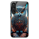 For Samsung Galaxy A36 5G Case Tempered Glass Back Cover with Pattern Printing