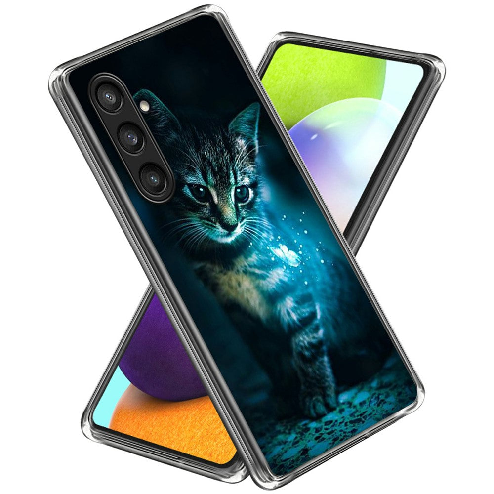 Til Samsung Galaxy A56 5G Cover Mønsterprint TPU Telefon Bagcover
