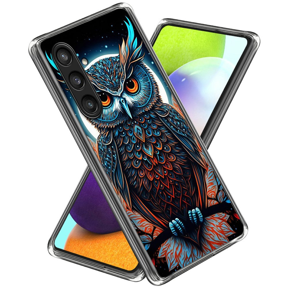 For Samsung Galaxy S24 FE Case Pattern Printing TPU Phone Back Cover