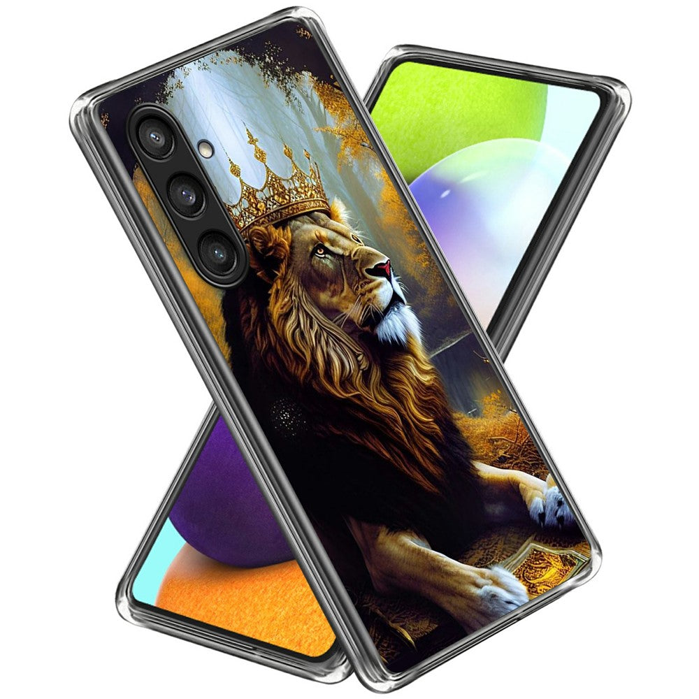 For Samsung Galaxy S24 FE Case Pattern Printing TPU Phone Back Cover