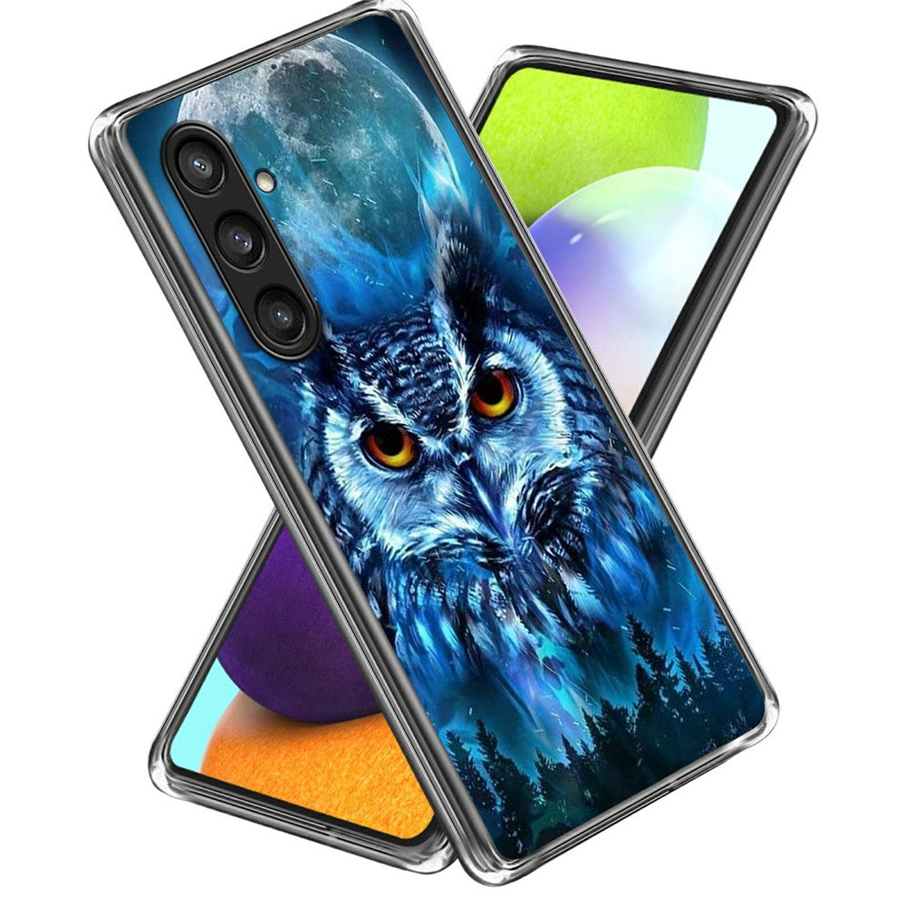 For Samsung Galaxy S24 FE Case Pattern Printing TPU Phone Back Cover