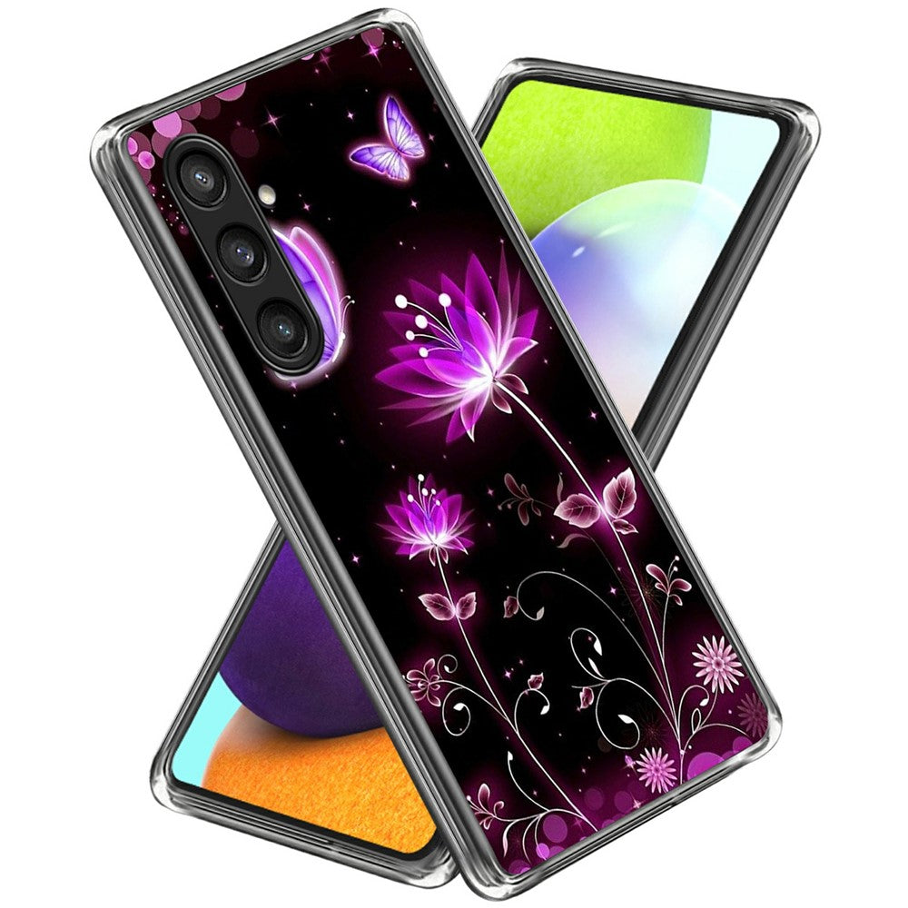 For Samsung Galaxy S24 FE Case Pattern Printing TPU Phone Back Cover