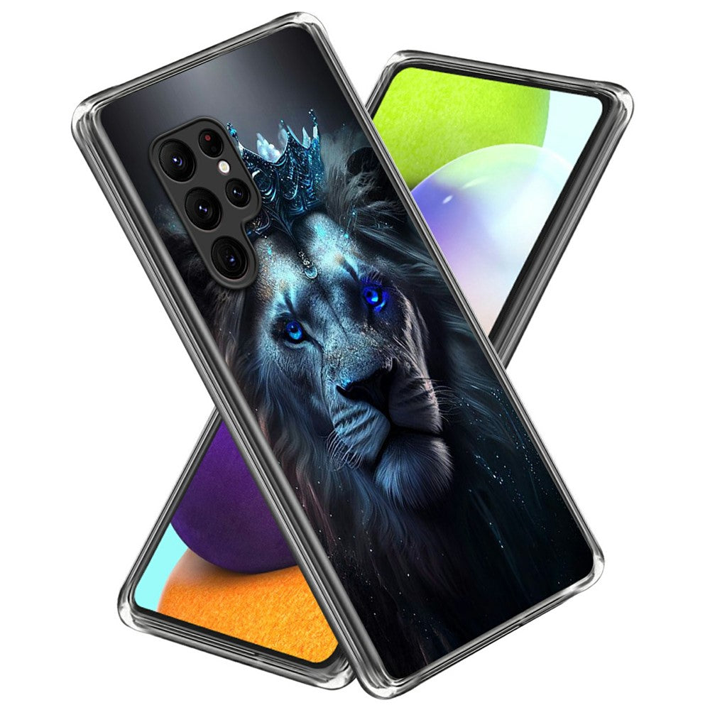 For Samsung Galaxy S25 Ultra Case Pattern Printing TPU Phone Back Cover