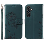 For Samsung Galaxy S23 FE Leather Case Wallet Phone Cover Dandelion Imprint