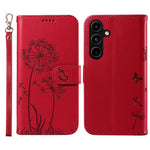 For Samsung Galaxy S23 FE Leather Case Wallet Phone Cover Dandelion Imprint