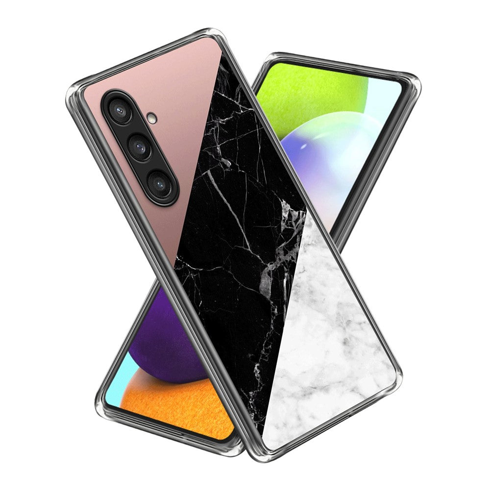 Til Samsung Galaxy A16 4G / 5G telefoncover med mønstertryk, blødt TPU-bagcover
