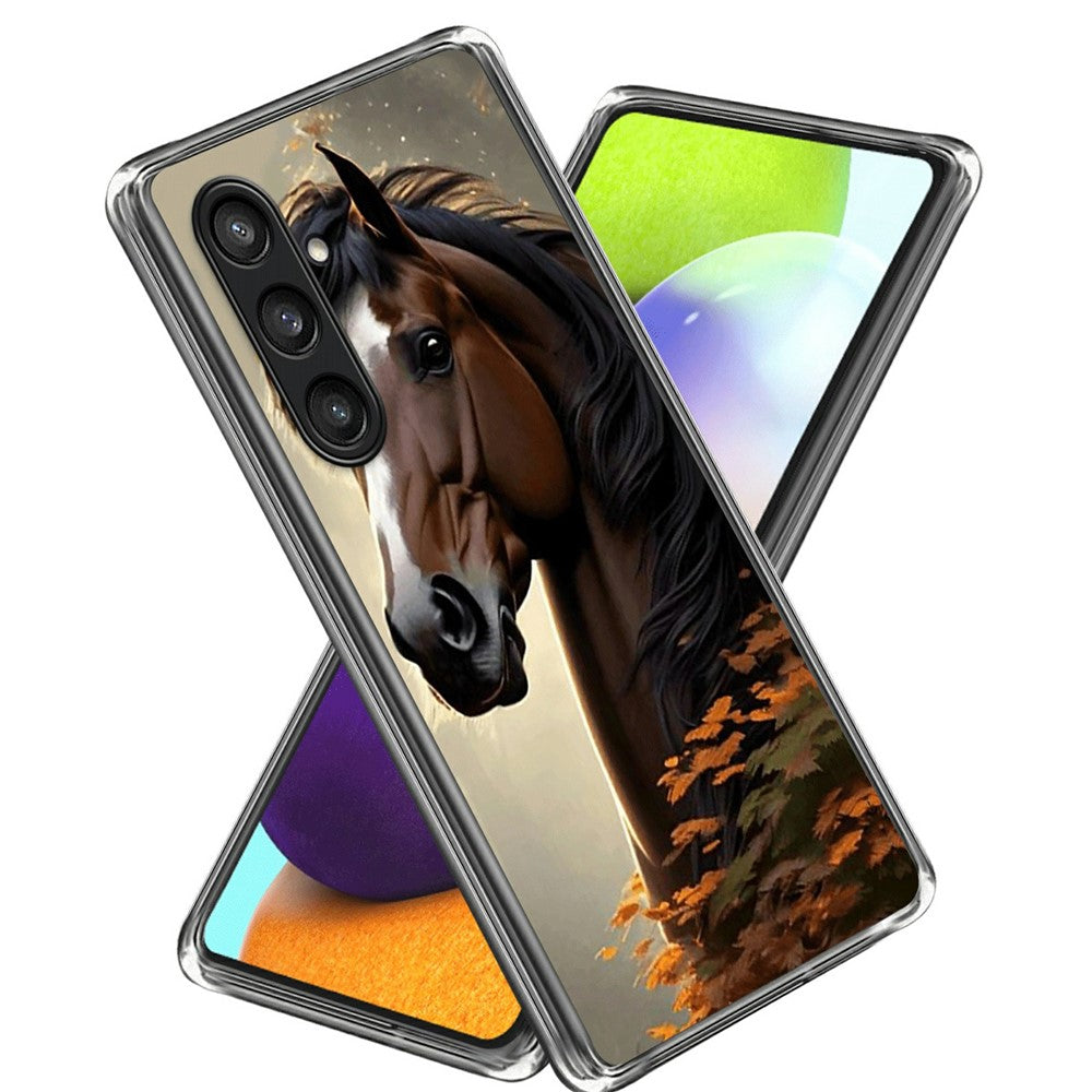 For Samsung Galaxy S24 FE Phone Case Pattern Printing Soft TPU Back Cover