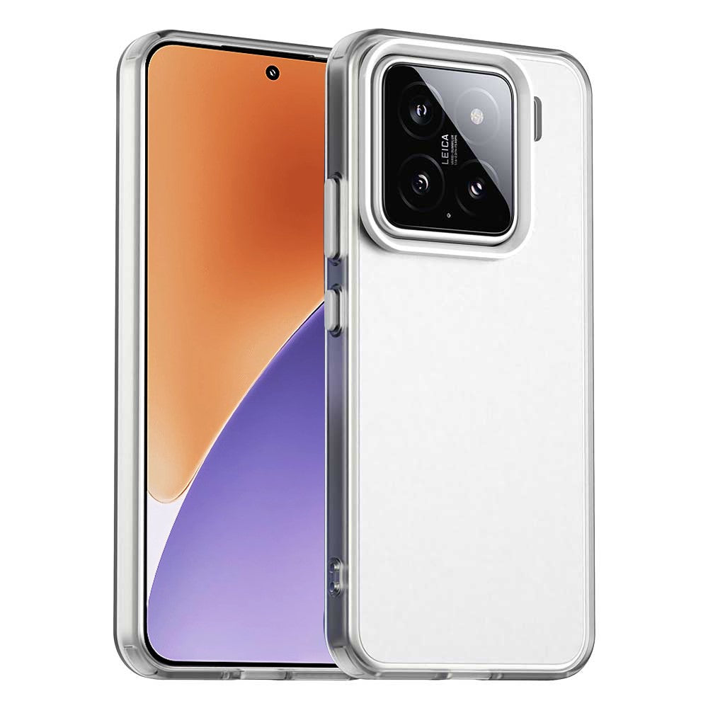 For Xiaomi 15 Case PC+TPU+PET Matte Anti-Drop Phone Back Cover