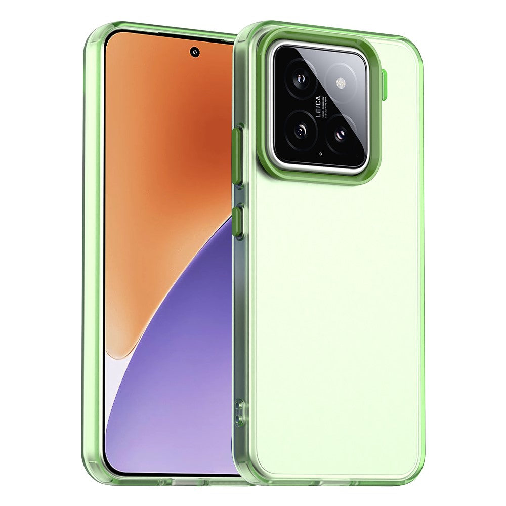 For Xiaomi 15 Case PC+TPU+PET Matte Anti-Drop Phone Back Cover