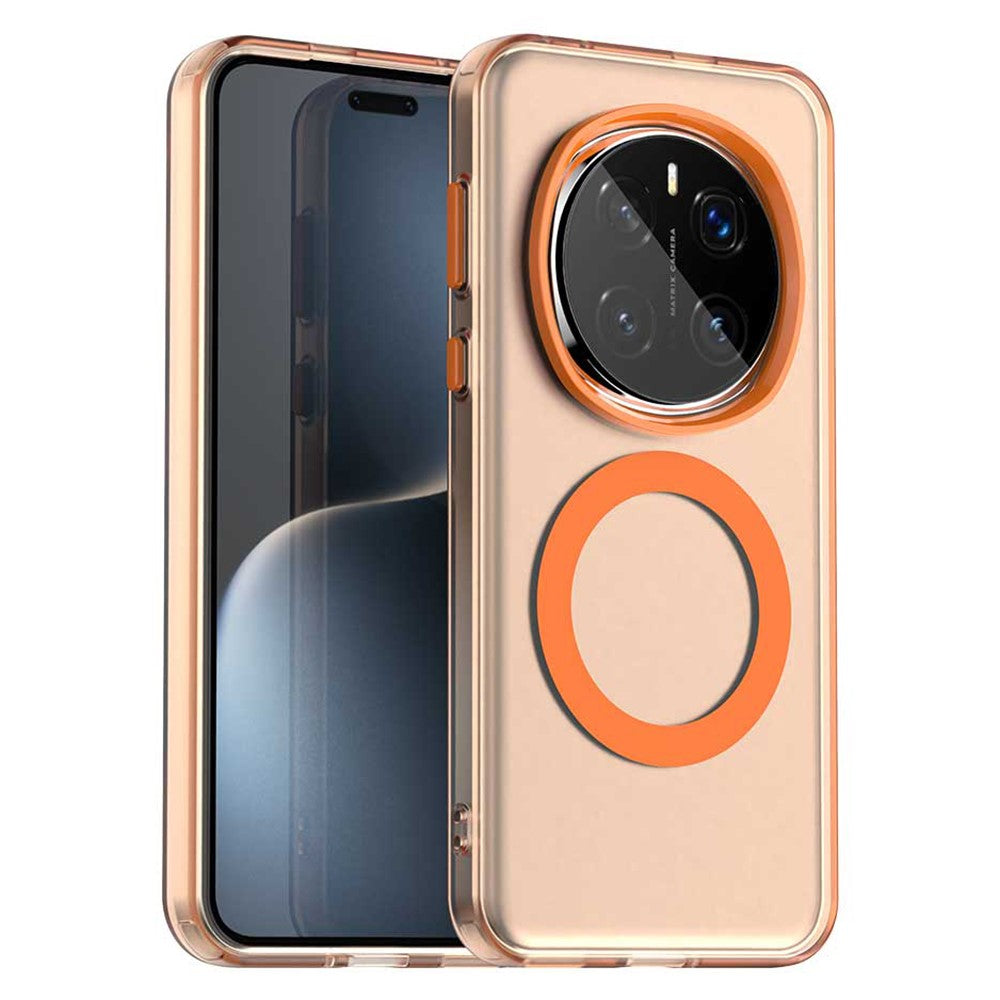 For Honor Magic7 Pro 5G Magnetic Case PC+TPU+PET Anti-Drop Phone Cover
