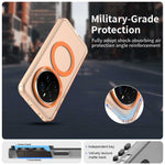 For Honor Magic7 Pro 5G Magnetic Case PC+TPU+PET Anti-Drop Phone Cover