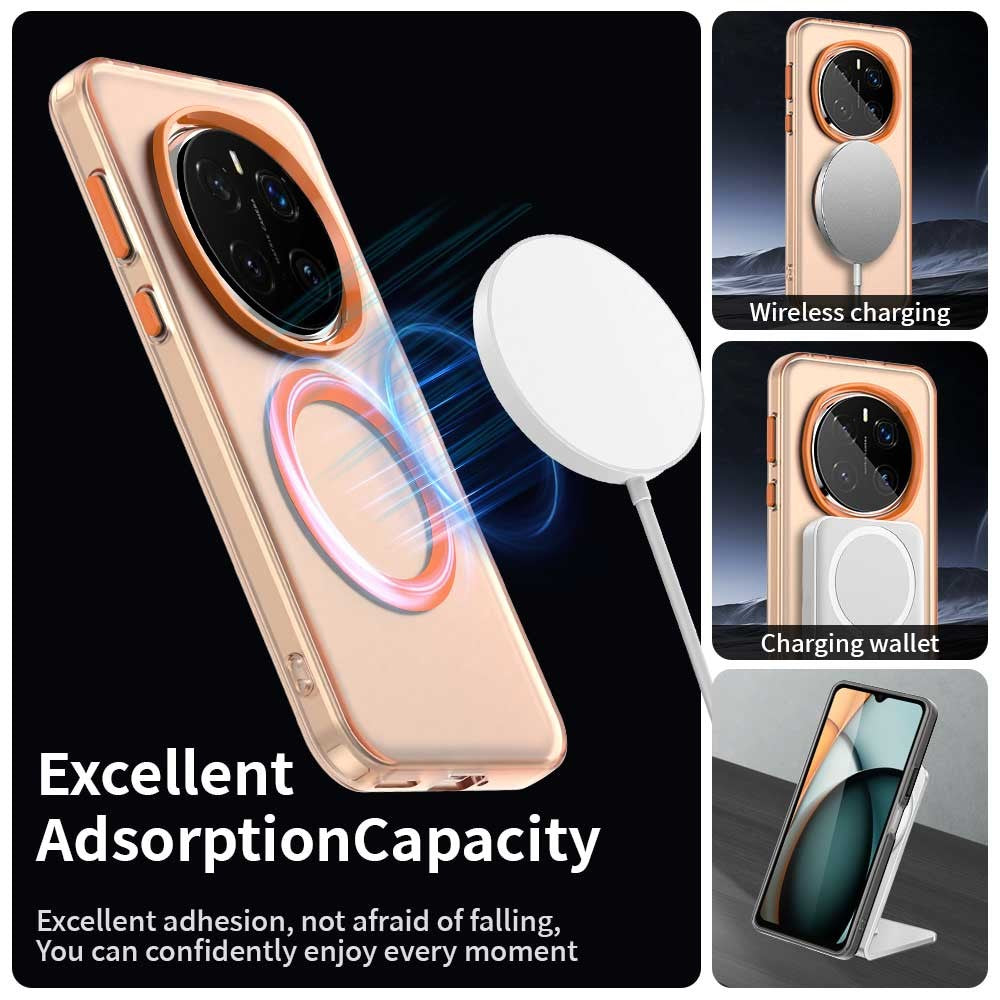 For Honor Magic7 Pro 5G Magnetic Case PC+TPU+PET Anti-Drop Phone Cover