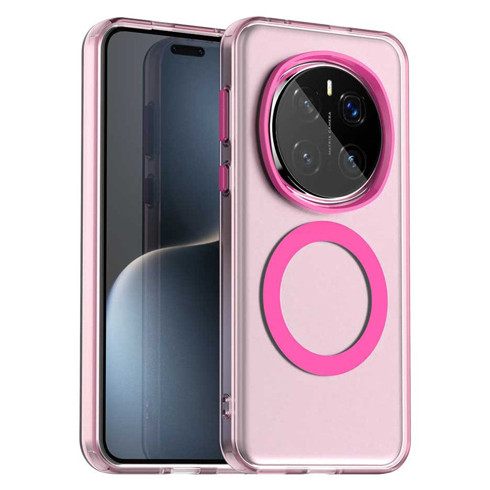 For Honor Magic7 Pro 5G Magnetic Case PC+TPU+PET Anti-Drop Phone Cover