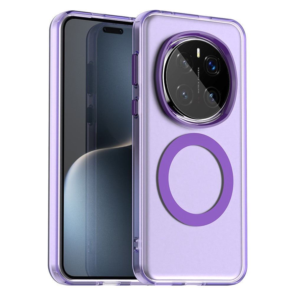 For Honor Magic7 Pro 5G Magnetic Case PC+TPU+PET Anti-Drop Phone Cover