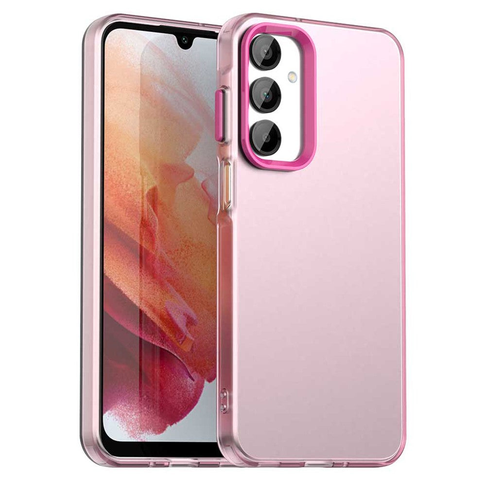 For Samsung Galaxy A36 5G / A56 5G Case PC+TPU+PET Matte Anti-Drop Phone Back Cover