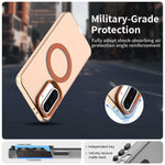 For Samsung Galaxy A36 5G / A56 5G Magnetic Case PC+TPU+PET Anti-Drop Phone Cover