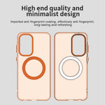 For Samsung Galaxy A36 5G / A56 5G Magnetic Case PC+TPU+PET Anti-Drop Phone Cover