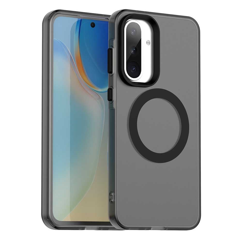 For Samsung Galaxy A36 5G / A56 5G Magnetic Case PC+TPU+PET Anti-Drop Phone Cover
