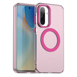 For Samsung Galaxy A36 5G / A56 5G Magnetic Case PC+TPU+PET Anti-Drop Phone Cover