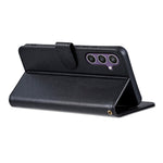AZNS Til Samsung Galaxy A16 5G / 4G Cover Ridsefast PU Læder Standerpung Telefoncover