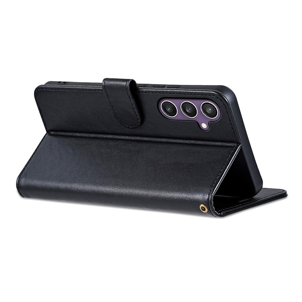 AZNS Til Samsung Galaxy A16 5G / 4G Cover Ridsefast PU Læder Standerpung Telefoncover