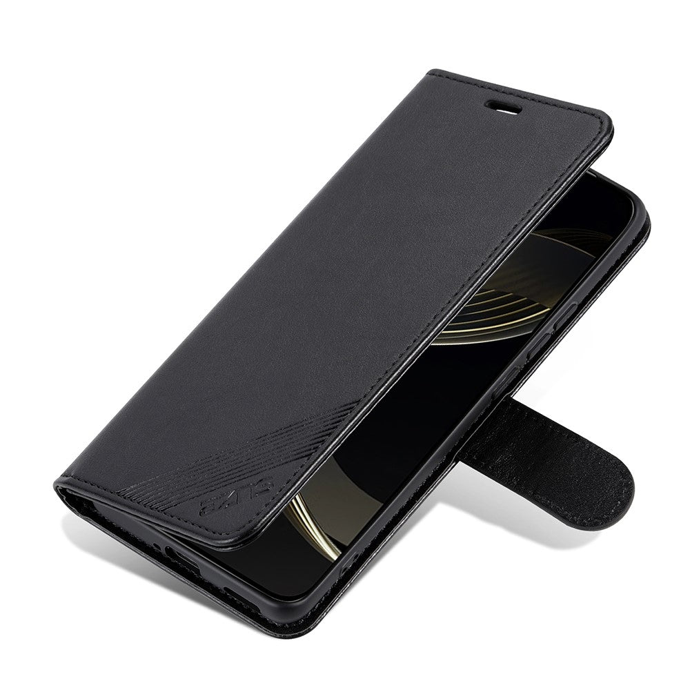 AZNS Til Samsung Galaxy A16 5G / 4G Cover Ridsefast PU Læder Standerpung Telefoncover